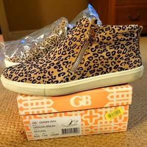 Gianni Bini size 10 leopard print